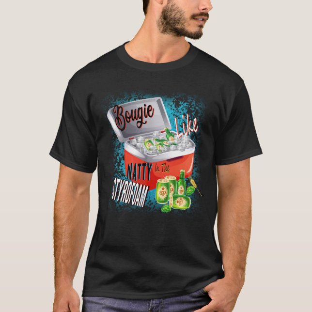 Bougie som Natty i Styrofoam..  T Shirt (Framsida)