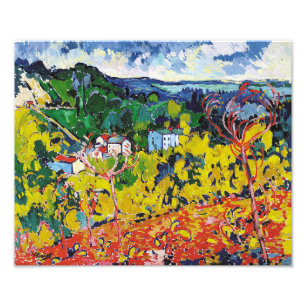 Bougival Maurice de Vlaminck Fototryck