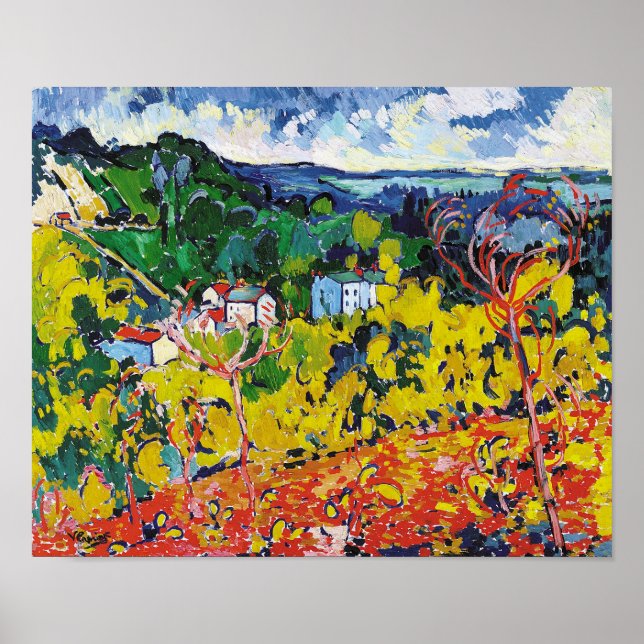 Bougival | Maurice de Vlaminck | Poster (Framsidan)