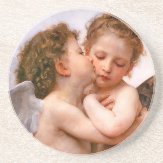 Bouguereau Angel Fine Art Underlägg (Framsidan)