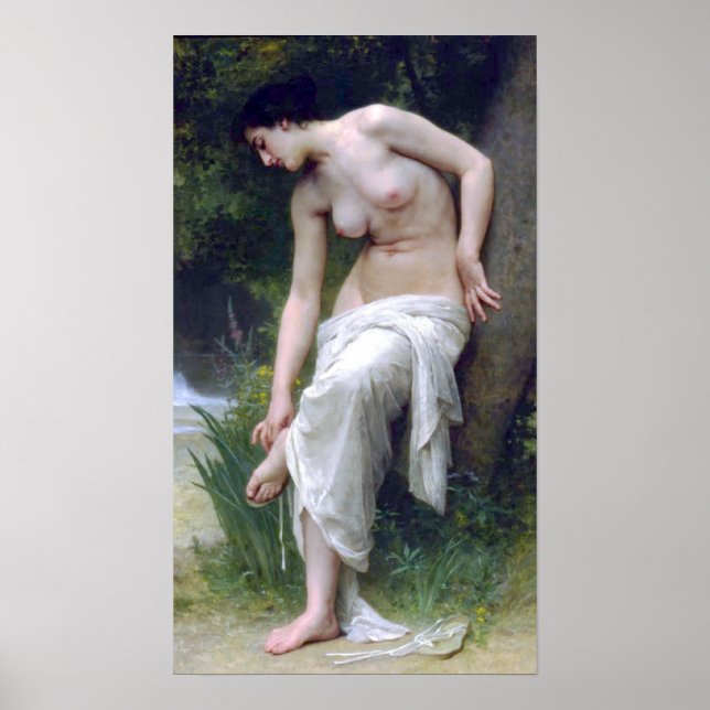 Bouguereau - Apres Le Bain Poster (Framsidan)