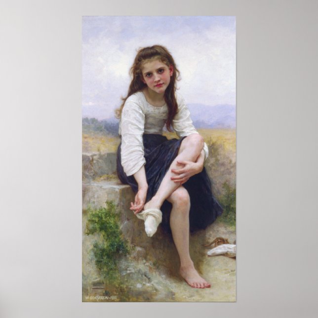 Bouguereau - Avant le Bain Poster (Framsidan)