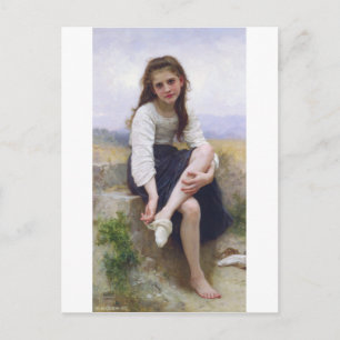 Bouguereau - Avant le Bain Vykort