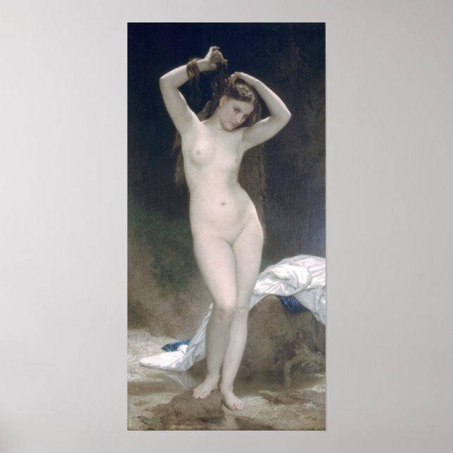 Bouguereau - Baigneuse Poster (Framsidan)