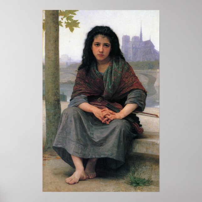 Bouguereau - Böhmen 1890 Poster (Framsidan)