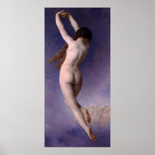 Bouguereau: Borttappaden Pleiad (L'Etoile Perdue)  Poster