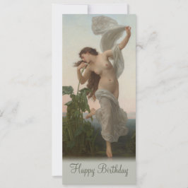 Bouguereau Dawn L'Aurore CC0875 Birthday Kort