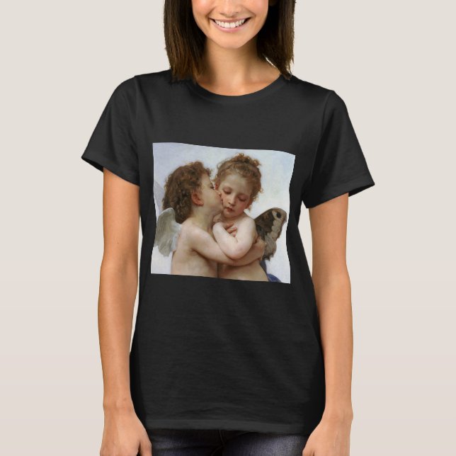 Bouguereau , “ First kiss ” T-shirt (Framsida)
