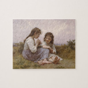 Bouguereau - Idylle Enfantine Pussel