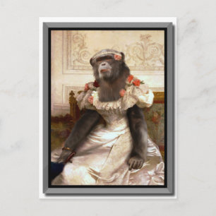 Bouguereau Klänning de Chimp Cambaceres Vykort
