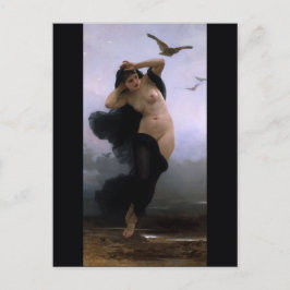 Bouguereau La Nuit Vykort