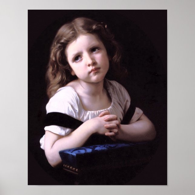 Bouguereau - La Prière Poster (Framsidan)