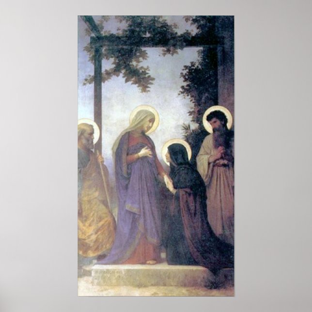 Bouguereau - La Visitation Poster (Framsidan)