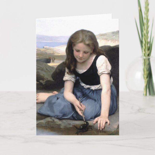 Bouguereau - Le Crabe Kort (Framsida)