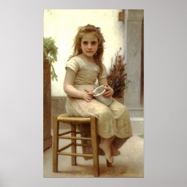 Bouguereau - Le Gouter Poster (Framsidan)