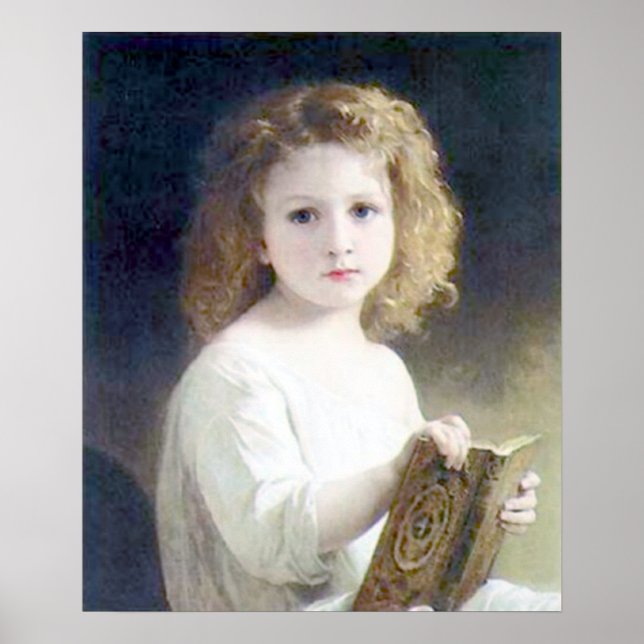 Bouguereau - Le Livre de Fables Poster (Framsidan)
