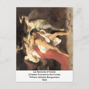 Bouguereau - Les Remords d'Oreste Vykort