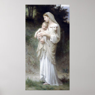 Bouguereau - L'Oskuld Poster