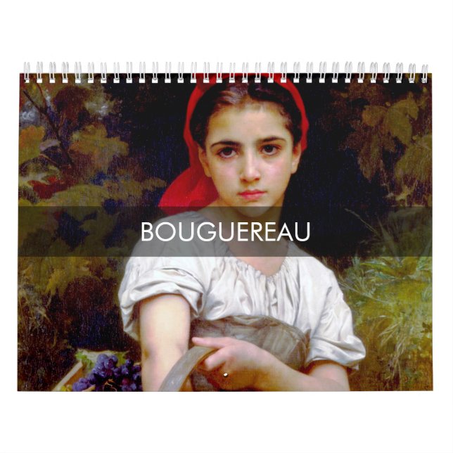 Bouguereau Mästerverk Kalender (Omslag)