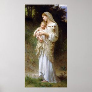 Bouguereau Oskuld Poster