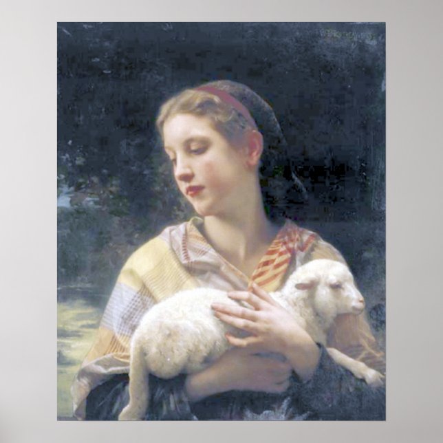 Bouguereau - Oskuld Poster (Framsidan)
