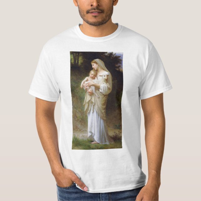 Bouguereau Oskuld T-shirt (Framsida)