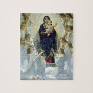 Bouguereau - oskulden med änglar pussel