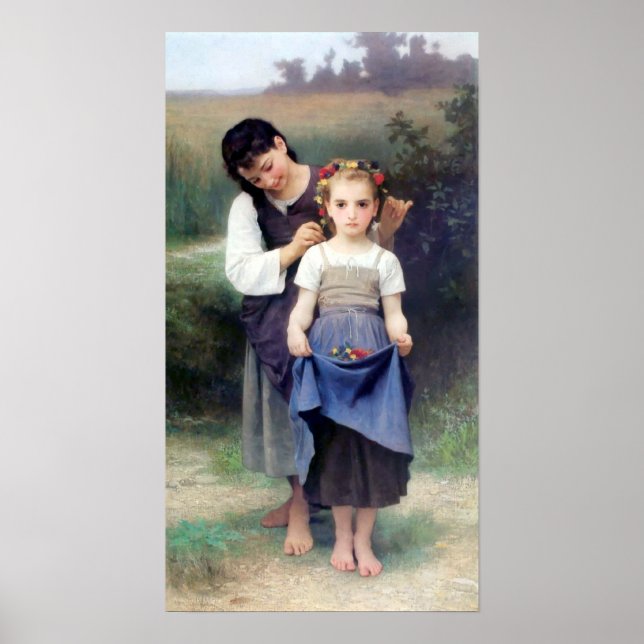 Bouguereau - Parure des Champs Poster (Framsidan)
