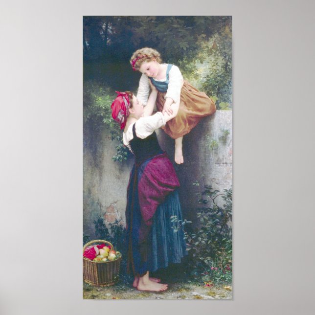Bouguereau - Petites Maraudeuses Poster (Framsidan)