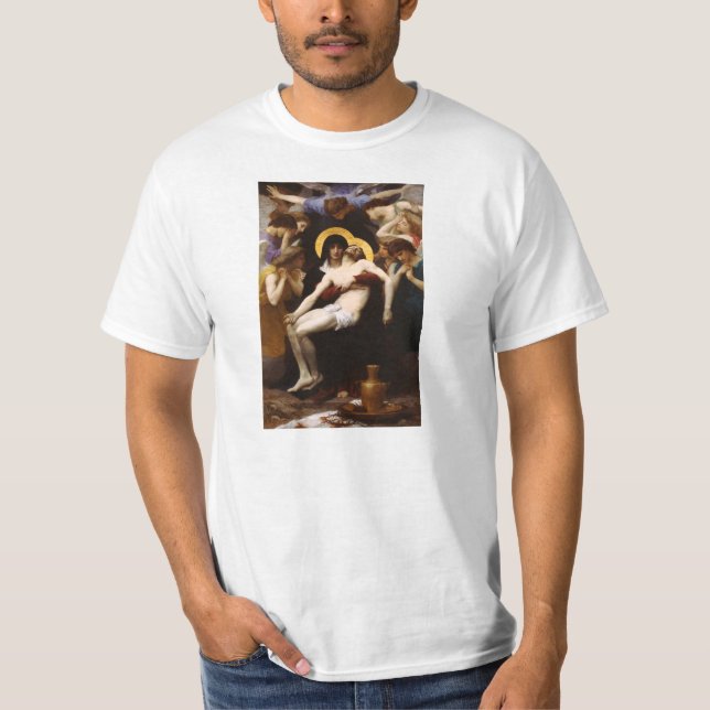 Bouguereau PietaT-tröja Tee (Framsida)