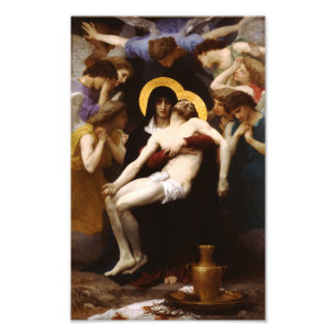 Bouguereau Pietatryck Fototryck