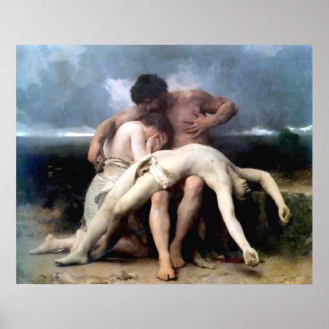 Bouguereau - Premier Deuil Poster (Framsidan)