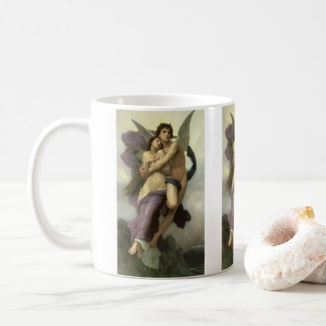 Bouguereau:s bortförande av Psyche (även känt som  Kaffemugg (Med munk)