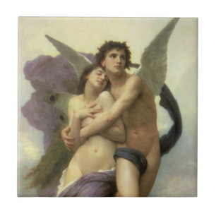 Bouguereau:s bortförande av Psyche (även känt som Kakelplatta