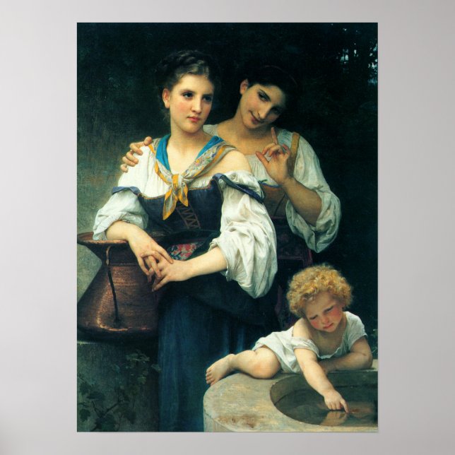 Bouguereau - Secret 1876 Poster (Framsidan)