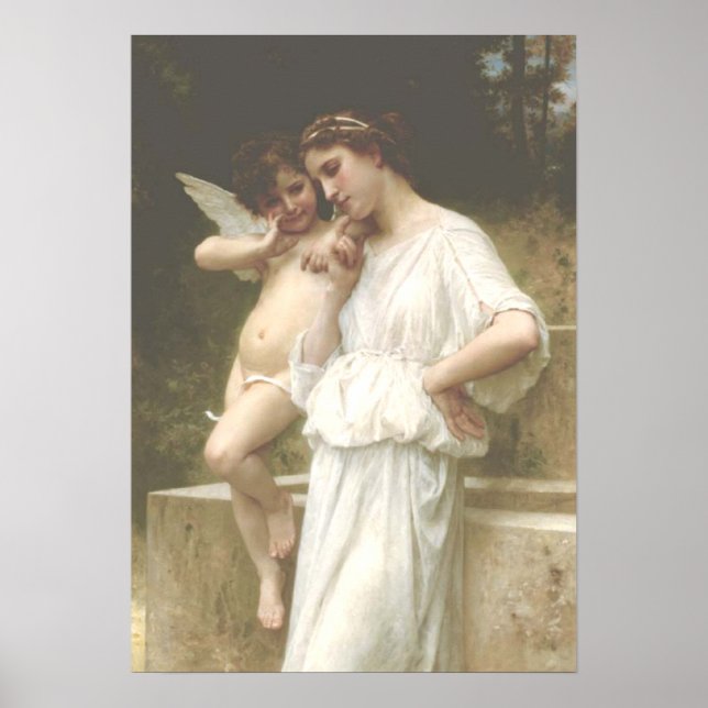 Bouguereau - Secrets de l'Kärlek Poster (Framsidan)