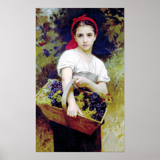 Bouguereau - Vdangeuse Poster (Framsidan)