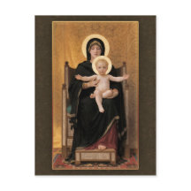 Bouguereau Virgin and Child CC0271