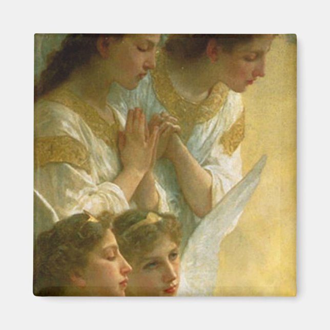Bouguereau's Änglar Magnet (Framsidan)
