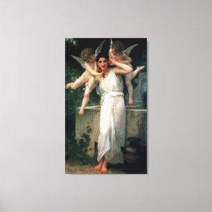 Bouguereau's Classic 1893 Painting - Youth Canvastryck