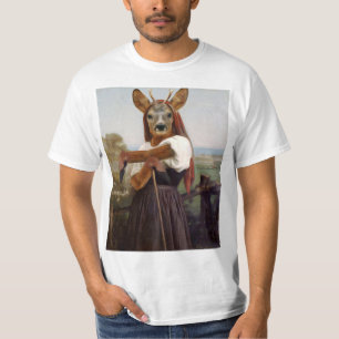 Bouguereau's Dearest Hjort Shepherdess T Shirt