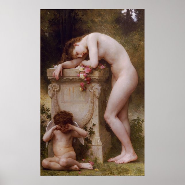 Bouguereau's Elegy (Douleur d'kärlek) (1899) Poster (Framsidan)