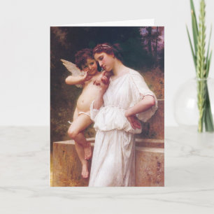 Bouguereau's "Kärlek Secret" - kort