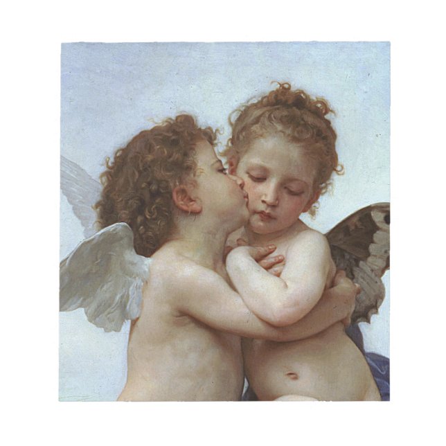 Bouguereau's L'Kärlek et Psyche, enfants (Cupid) Anteckningsblock (Framsida)