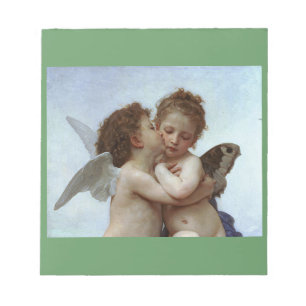 Bouguereau's L'Kärlek et Psyche, enfants (Cupid) Anteckningsblock
