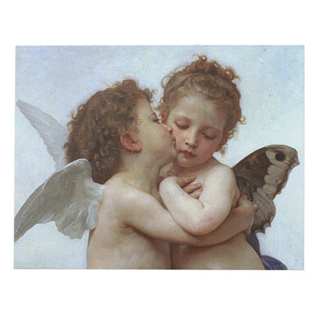 Bouguereau's L'Kärlek et Psyche, enfants (Cupid) Anteckningsblock (Framsida)