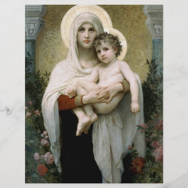 Bouguereau's Madonna of the Ro (1903) (Framsida)