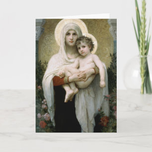 Bouguereau's Madonna of the Ro (1903) Kort
