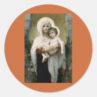 Bouguereau's Madonna of the Ro (1903)