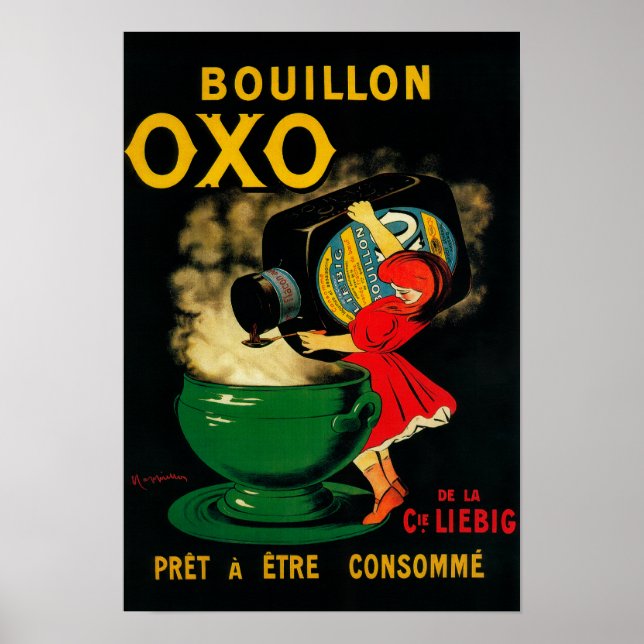 Bouillon OXO Vintage PoseterEurope Poster (Framsidan)